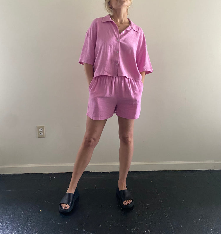 Lightweight Pink Shorts