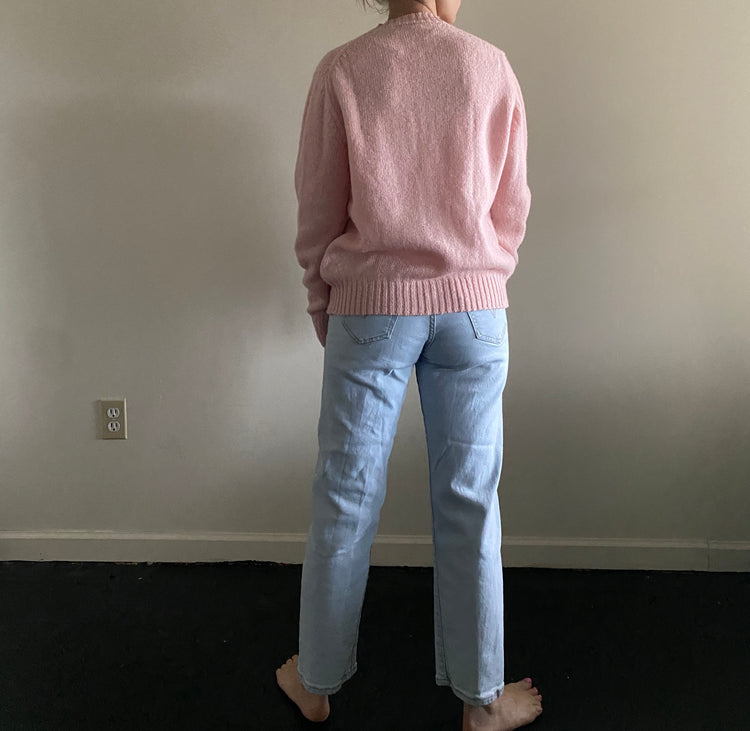 Pink/Blush Wool Cardigan