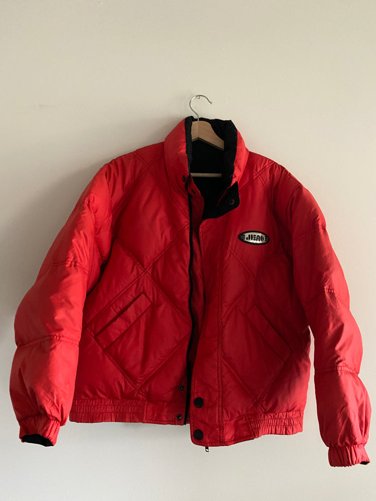 Reversible Downfilled Bomber Puffer
