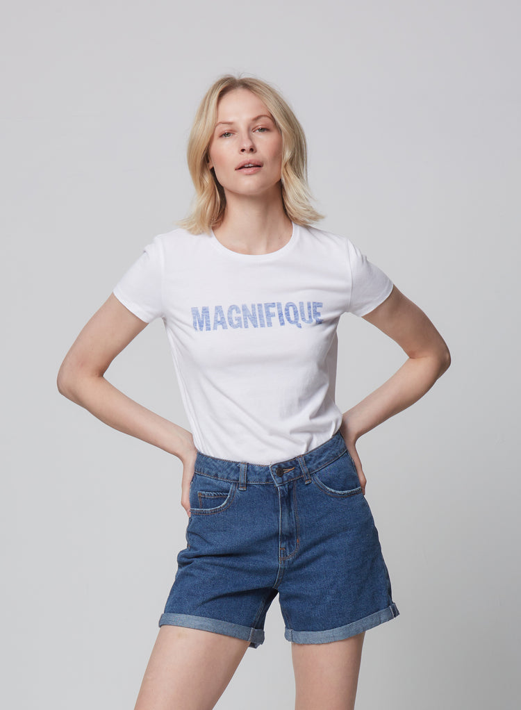 Cotton Graphic T-Shirt - Magnifique