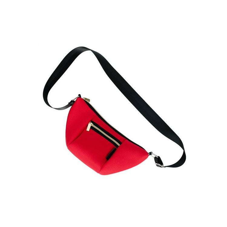 Sabi Chic Cross Body Fanny Pack Red