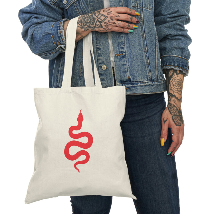 Tote | Snake Red