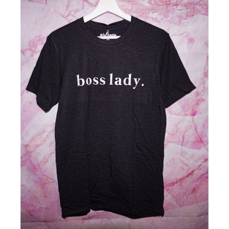 Girl Gang Boutique Boss Lady T-Shirt Black
