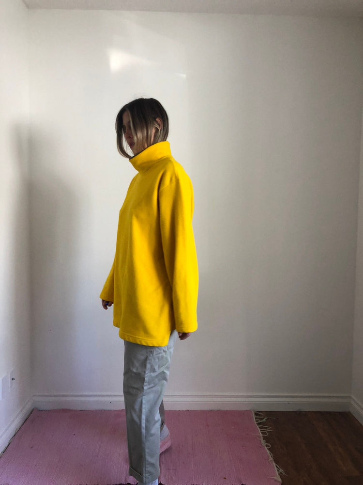 Vintage Bright Yellow XL Fleece